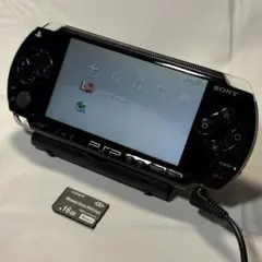 SONY PSP-1000 ブラック 本体 メモリースティック16GB付き