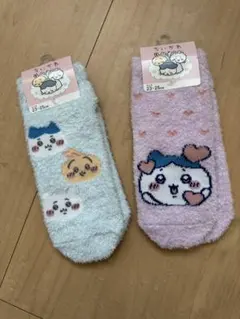 ちいかわ ルームソックス 23-25cm 2足セット【新品】