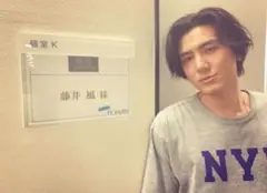 藤井風着用　champion Tシャツ　Msize