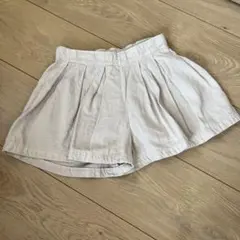 ZARA110cm プリーツ付きショートパンツ