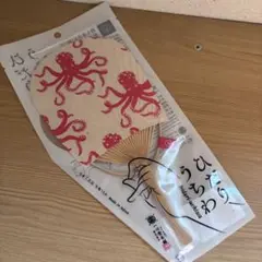 一心堂本舗 ひだりうちわ たこ ミニうちわのサムネイル