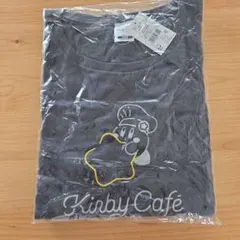 カービィカフェ Tシャツ ワープスター チャコール レディース Mサイズ