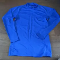 Perfect Compression Lサイズ 青 長袖シャツ