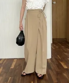 CAPRICIEUX LE'MAGE カプリシュレマージュ ラップリボンパンツ