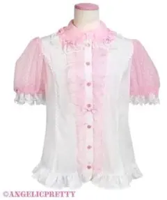 ミ*_様 angelic pretty ハートチュールフリルブラウス　ピンクのサムネイル