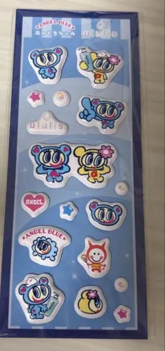 未開封★ANGEL BLUE ぷっくりシール ステッカーululis