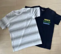 ユニクロ　UNIQLO ドライ　マイクラ　Tシャツ　男の子150  2枚セット
