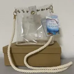 【新品タグ付き】Disney リトルマーメイド ショルダーバッグ　クリアバッグ