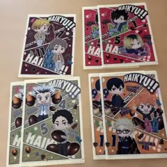 ハイキュー!! クリアファイル4種 7枚セット