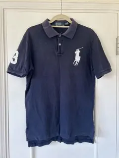 Polo by Ralph Lauren ネイビー ポロシャツ ビックポニー M