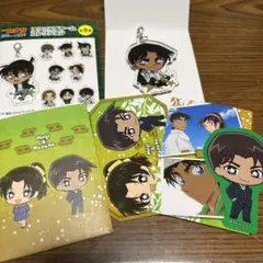 アクリルチャームコレクション、ガチャガチャ ステッカー　服部平次