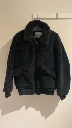 Columbia ボアジャケット ブラック フリースジャケット Lサイズ