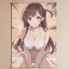彼女、お借りします 水原千鶴 B1サイズ タペストリー 1030mm×730mm 