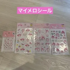 韓国限定　マイメロシール　4点セット