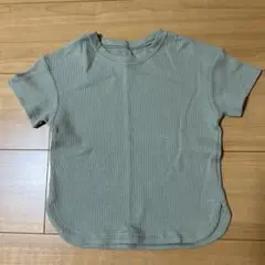 GU Tシャツ 100cm カーキ