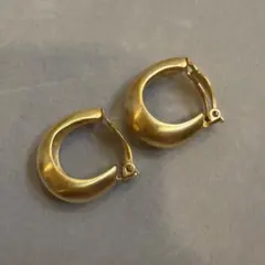 フープイヤリング　ANNE KLEIN ゴールドのサムネイル