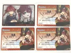 ホロライブ 宝鐘マリン メタリックカードダス セット