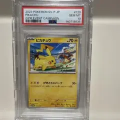 ピカチュウ PROMO SV-Pプロモカード 120/SV-P PSA10