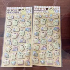ぷくっとシール サンリオ ポムポムプリン