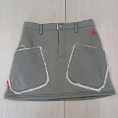 【美品】ルコックスポルティフ レディース ゴルフあったかスカートL