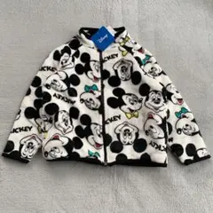【新品】Disney ミッキー アウター フリース 110cm