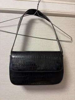 DIVIDED H&M クロコダイル風ハンドバッグ