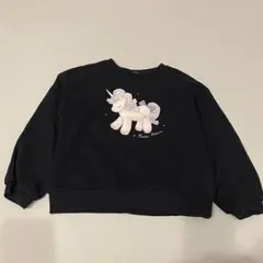 エニィファム　ユニコーン　トップス　120 スウェット　ラインストーン