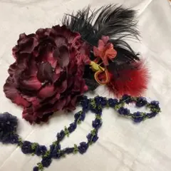 和装振袖髪飾りセット　七五三、成人式