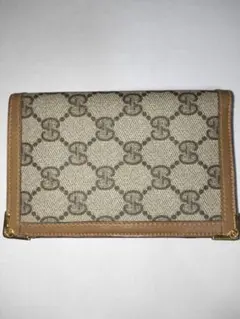 オールドGUCCI。 GGスプリーム 二つ折り財布 - メルカリ