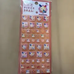 カットピースシール　サンリオ　ウサハナ　タイルシール