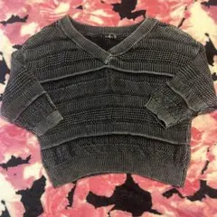 GYDA SUREVE ショート丈　ニット　セーター