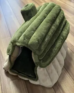 美品☆家型ペット用クッションハウス・クッションベッドのサムネイル