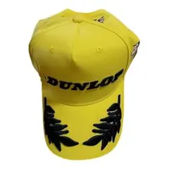 美品　ダンロップ　キャップ　winners yellow