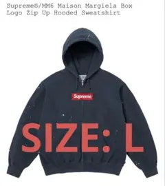 トップス Supreme Margiela Box Logo Zip Up Hooded Supreme x Margiela MM6 Zip Up Box Logo Hoodie 🔥 This is the first