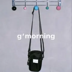 g'morning ripstop nylon sacoche BLACK - メルカリ