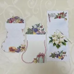 【なつ様】S18  キャロルウィルソンのXmasカード3点セット(2,200) なつ様】S18 キャロルウィルソンのXmasカード3点セット(2,200