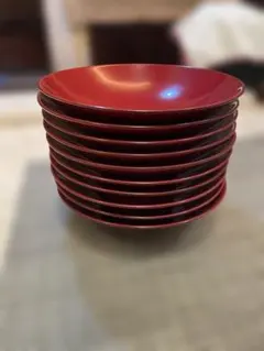 赤色漆器 椀 10枚セット
