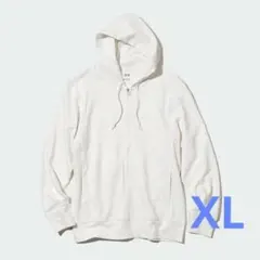 新品 ユニクロ エアリズム UVカット フルジップパーカー 長袖 オフホワイト