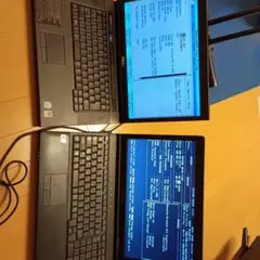 Toshiba DELL ノート2台 ジャンク 本体、アダプターのサムネイル