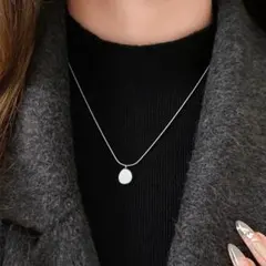 コインネックレス シルバー