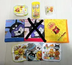 アンパンマン 弁当箱 コップ カトラリー ランチクロス ハンカチ 入園準備