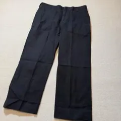 【MARGARET HOWELL】麻 リネン混パンツ ネイビー Ⅱのサムネイル