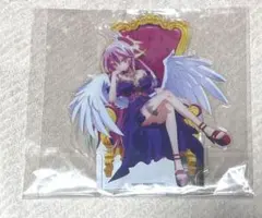ノーゲーム・ノーライフ 缶バッジ くじ ジブリール　BIGアクリルスタンド