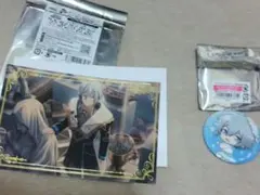 四葉環ポストカードと缶バッジセット