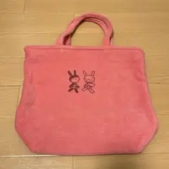 アランジアロンゾ フリーストートバッグ しろうさ・くろうさ