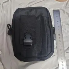 タクティカル スマホポーチ ブラック ミリタリー