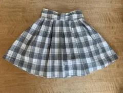 ギンガムチェックスカート（キュロット）