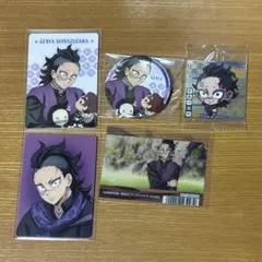 鬼滅の刃 ポップアップ 絆の軌跡 不死川玄弥 缶バッジ ランダムカード その他