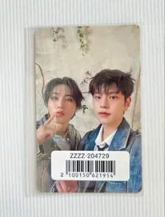 StrayKids スキズ FC限定盤ユニットトレカ ハン、スンミン