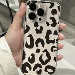iPhone16 ケース　豹柄　レオパード
